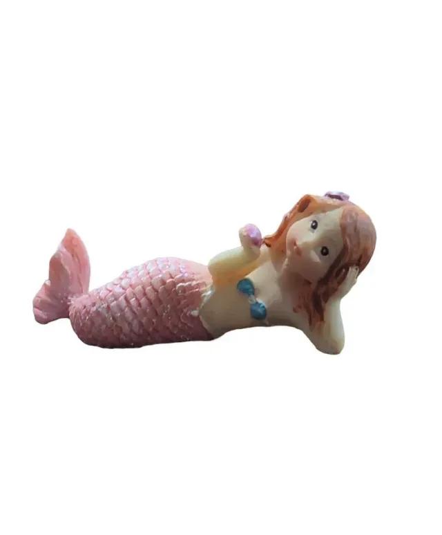 Deco Foam 3870926 miniatura sirena 5 cm