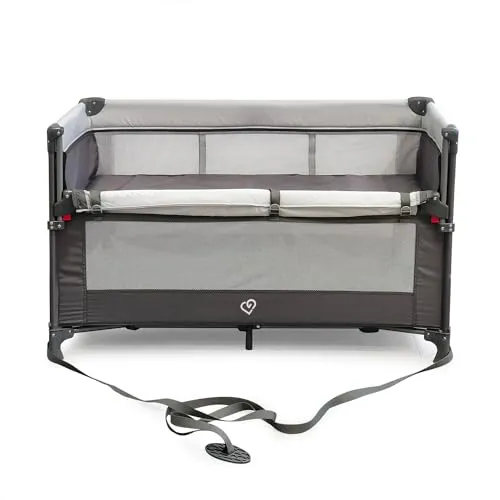 Giodicart GioJoy Deluxe lettino da viaggio grigio 2 livelli