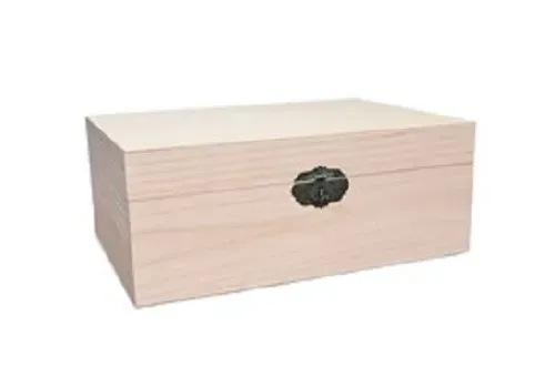 Deco Foam LG87652 scatola legno 49,5x35x19,5 cm grande