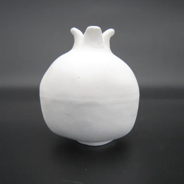 Deco Foam X-0119202 Melograno Ceramica 15 cm Bianco