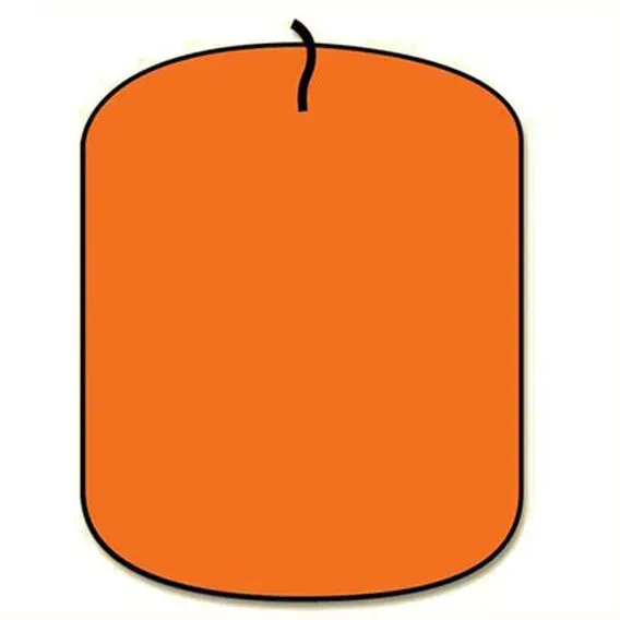 Deco Foam colore per paraffina No23 Orange pastiglie 20 gr