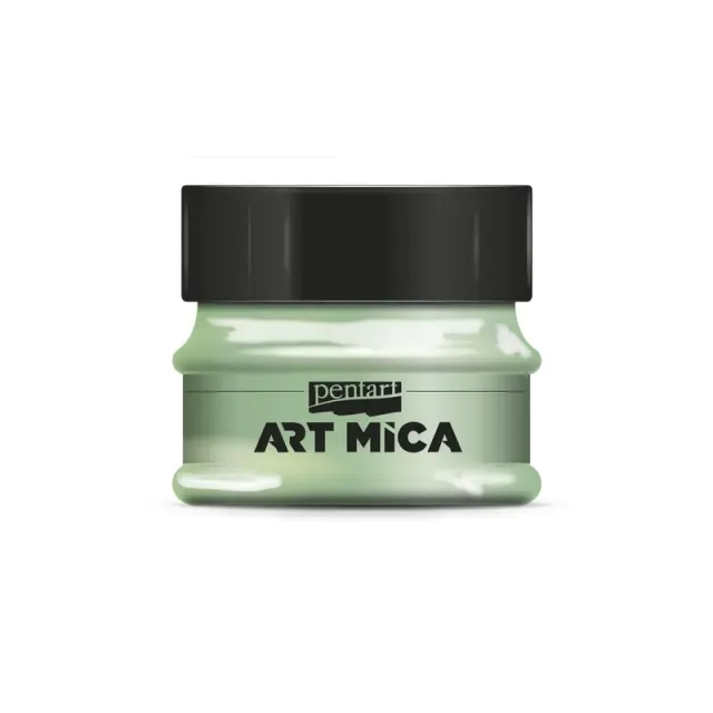 Pentart Art Mica Golden Green pigmento 9g perlato