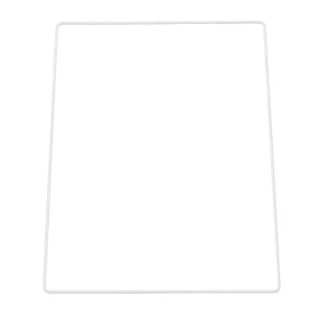 Deco Foam 3471182 vassoio metallo bianco 25x37,5cm