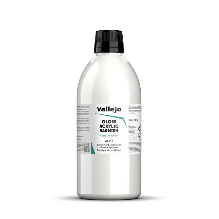 Vallejo VAL28517 vernice acrilica gloss 500 ml permanente