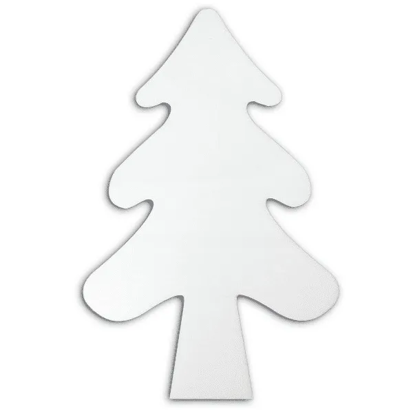 Naturesin Albero di Natale sagoma legno 12,5x20 cm per resina