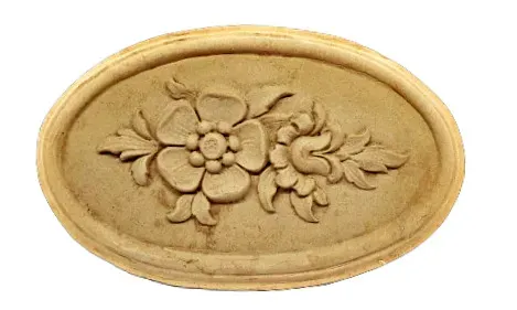 Deco Foam 1732 fregio legno fiore 14,5x9cm