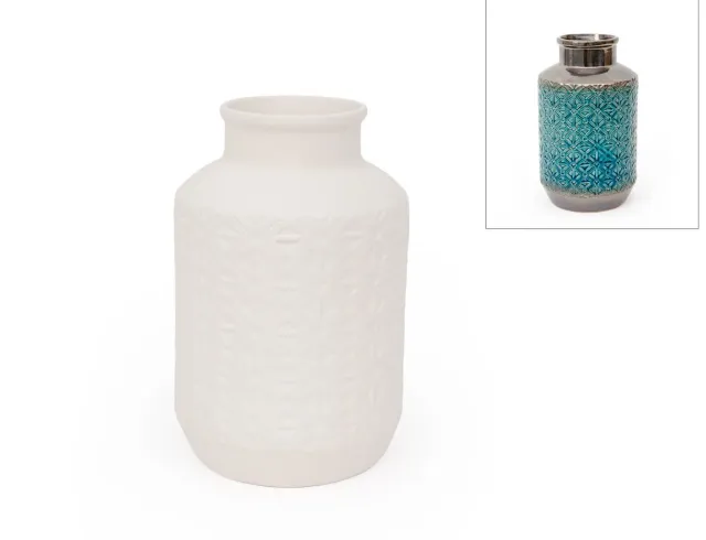 Deco Foam 76806 vaso ceramica porcellana 27cm