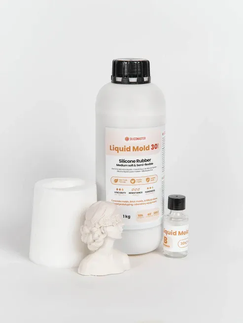 Naturesin Liquid Mold 30 silicone stampi 100:3 cemento