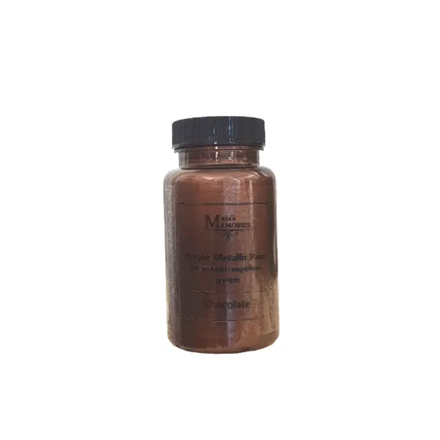Deco Foam Maja's Memories 115 acrilico metallizzato 120 ml chocolate