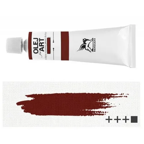 Renesans 76 Colore a Olio 20 ml English Red Coprente