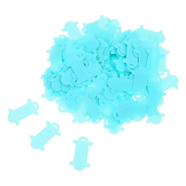 Angoily Bobine schede avvolgifilo plastica azzurre 100 pezzi