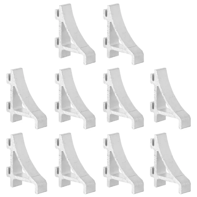 Angoily clip scaffale congelatore acciaio inox 10 pezzi taglia S