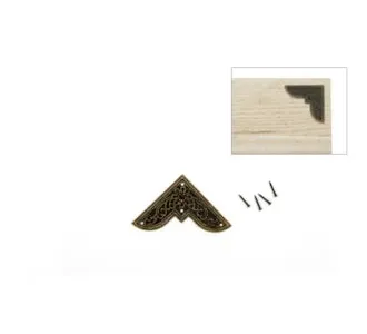 Deco Foam 90495 angolari in metallo 6,2x3,6 cm