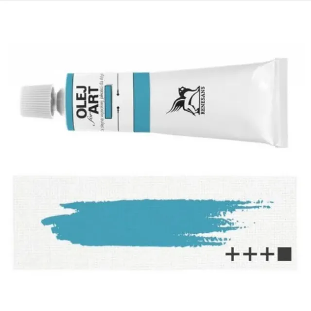 Renesans 64 Turquoise colore a olio 20ml