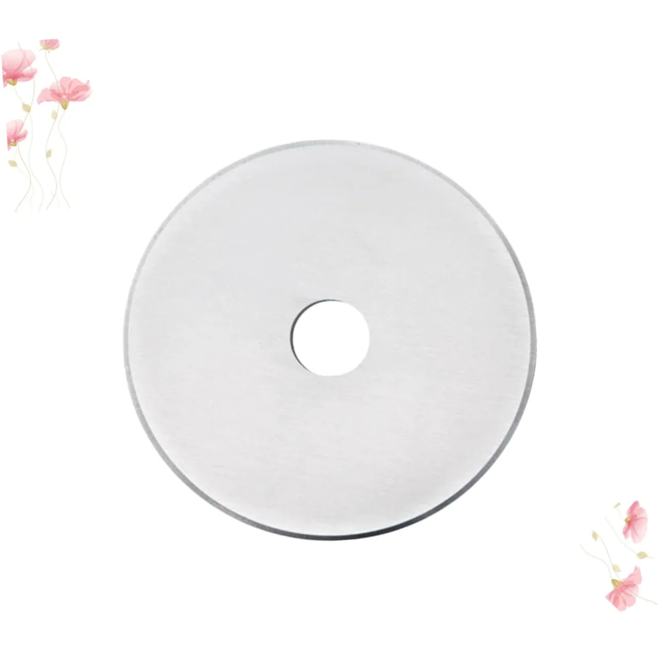 Angoily lame rotanti 60 mm argento 1 pz con custodia