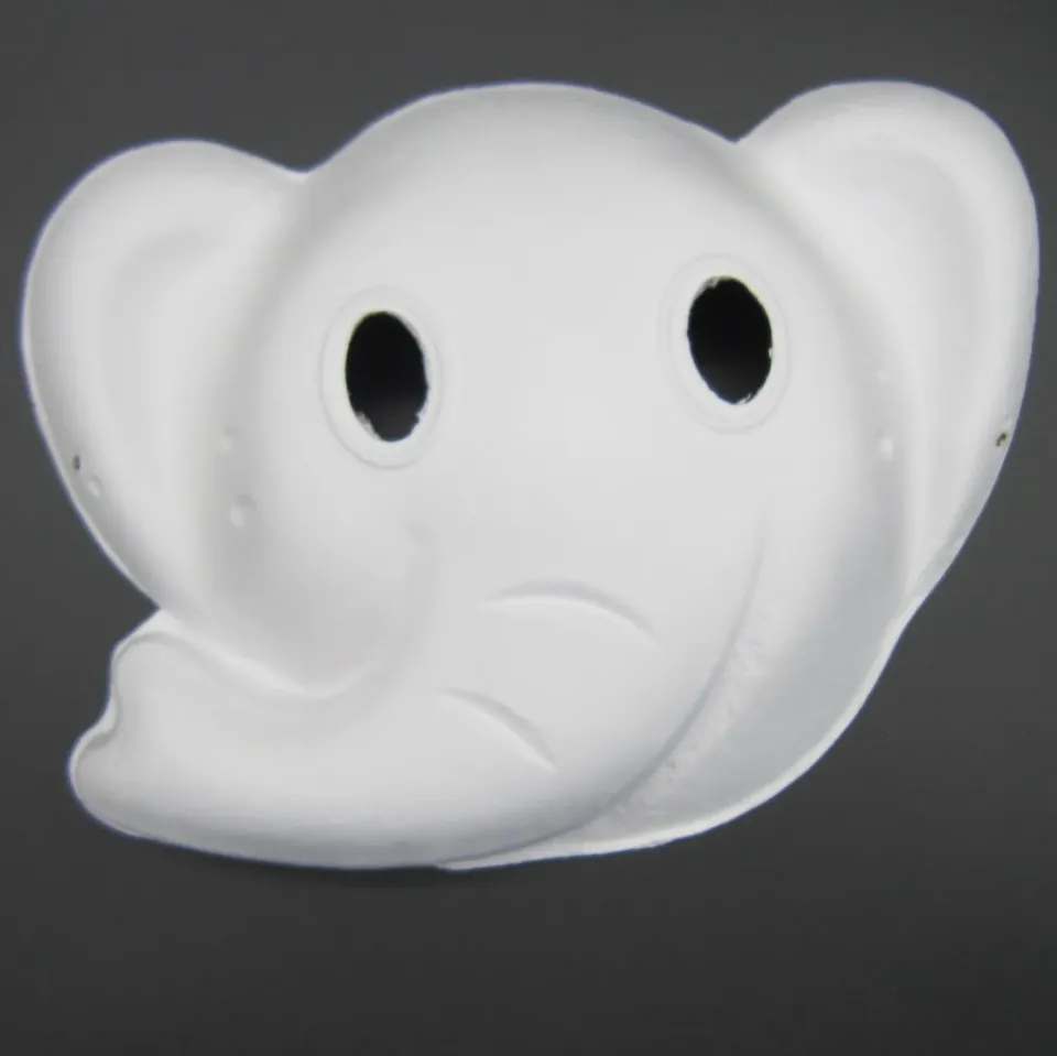 Deco Foam maschera carnevale elefante 23,5x19cm