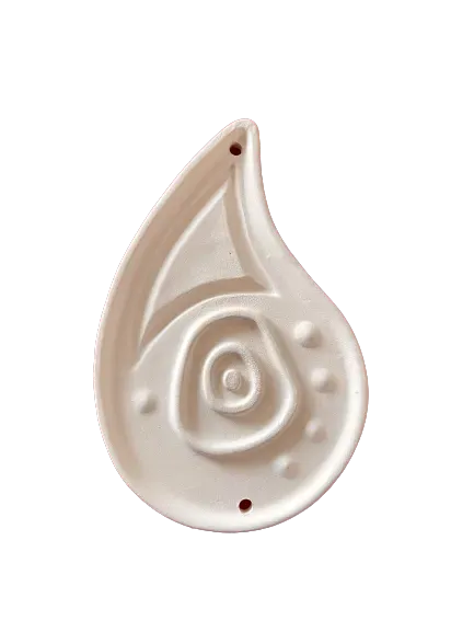 Deco Foam 4500119 lacrima ceramica decorativa 10x15 cm