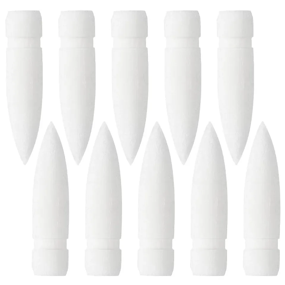 Angoily Punte Ricambio Pennarelli Acrilici 10 pz morbide 0,4 mm