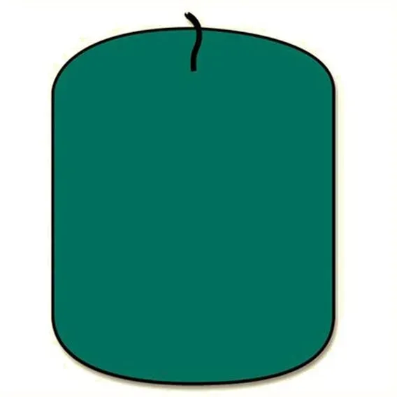 Deco Foam No39 colore per cera verde scuro 20g coprente