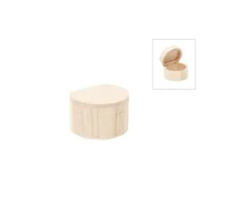 Deco Foam 871019 scatola legno 8x7x5 cm grezza