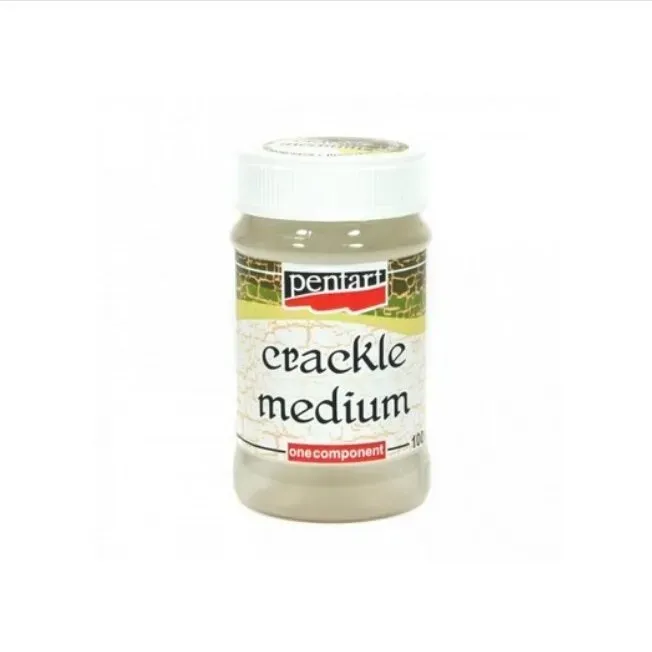 Pentart craquelè monocomponente 100 ml crepe fini