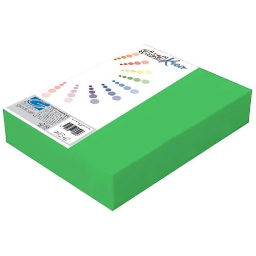 Giodicart Giodikrea A4 cartoncino verde 220 g 50 fogli