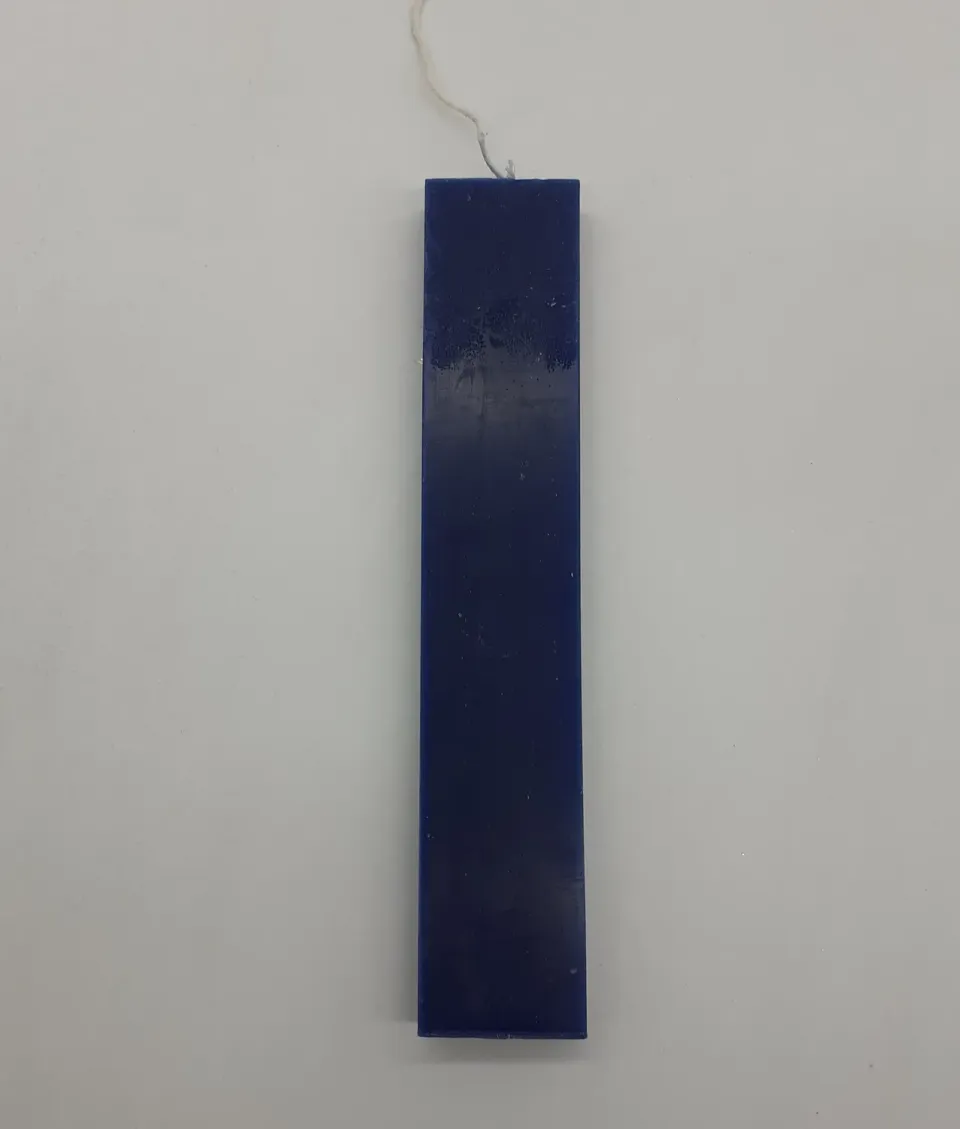 Deco Foam 0102020 candela aromatica blu scuro 4,7x25 cm