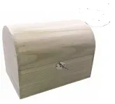 Deco Foam 87916 scatola legno chiusura 25x17x18,5 cm