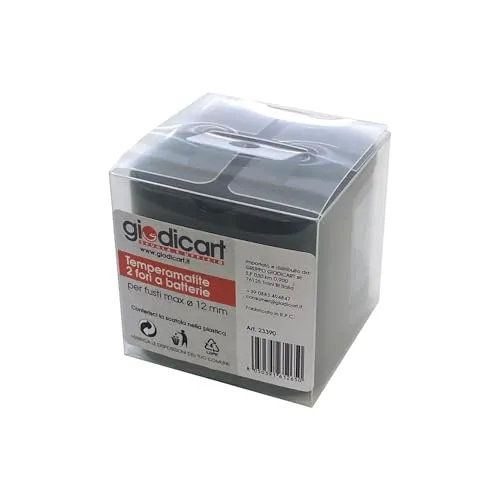 GIODICART Due Fori temperamatite a batteria con serbatoio