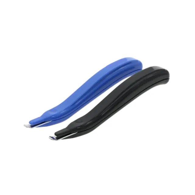 Angoily levapunti plastica togli punti 1 pezzo nero blu