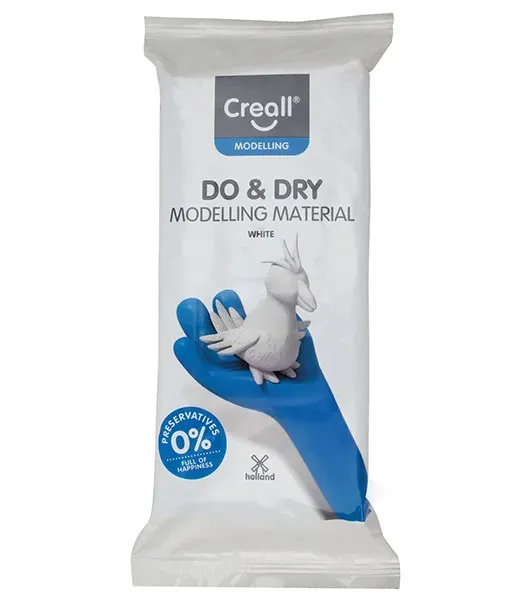 Creall Do & Dry Argilla Bianca 500 g Senza Cottura
