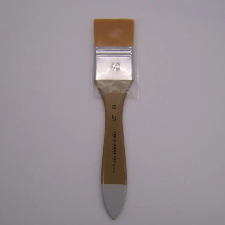 Deco Foam 83100 pennello sintetico beige n. 40