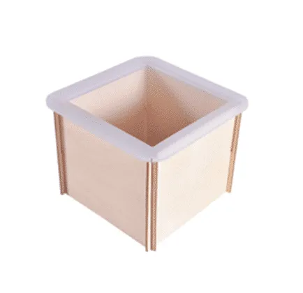 Naturesin cassaforma cubo resina 8,5x8,5x8 cm silicone