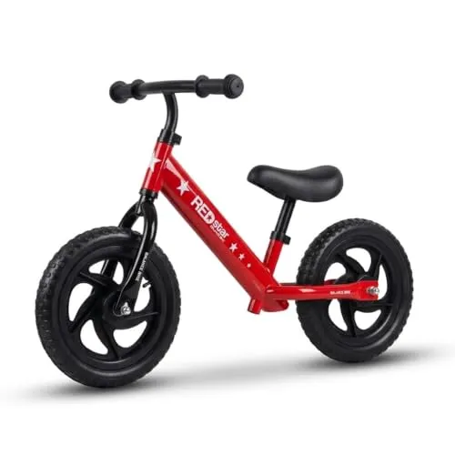 Giodicart Red Star bici senza pedali rossa acciaio 11"