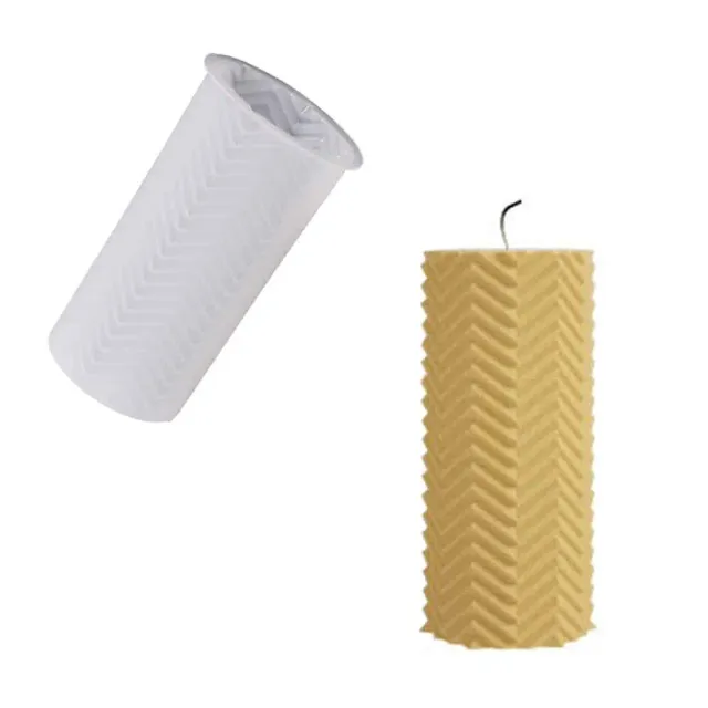 Naturesin CandleMold Candela Decorativa stampo silicone 12 cm flessibile