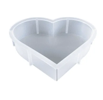 Naturesin stampo silicone cuore resina 19,5x16,5 cm