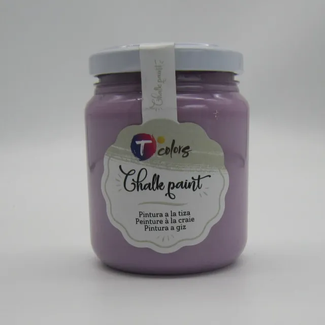 Tcolors chalk paint Ash Purple 175 ml viola effetto gesso