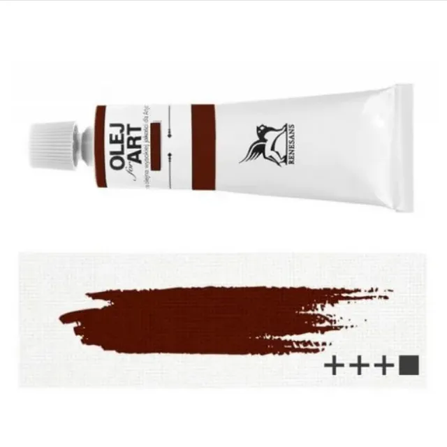 Renesans 22 olio pittura 60 ml terra di Siena bruciata
