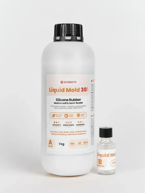 Naturesin Liquid Mold 30 silicone stampi 100:3 cemento