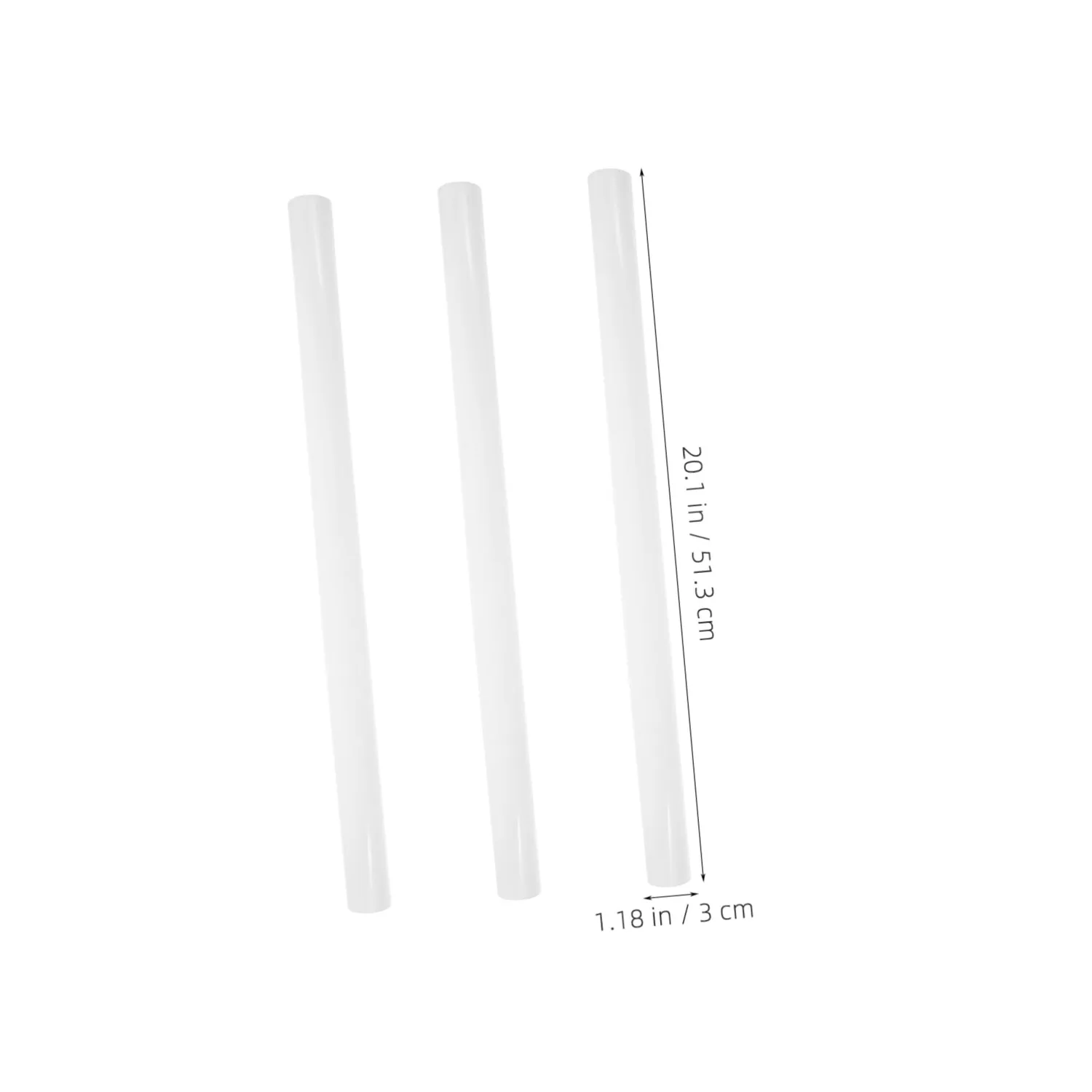 Angoily Tubo Spedizione PVC Poster 3 Pezzi con Tappi