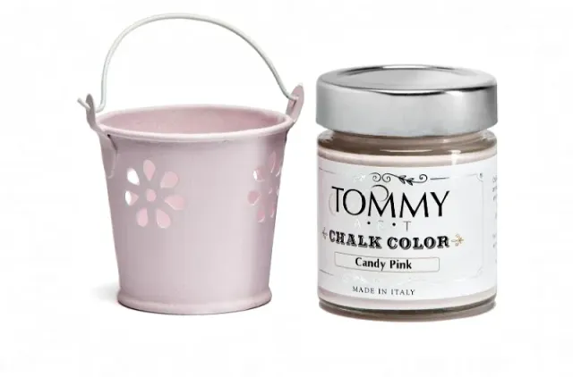 Decofoam SH140410 pittura gessosa 140 ml rosa candy