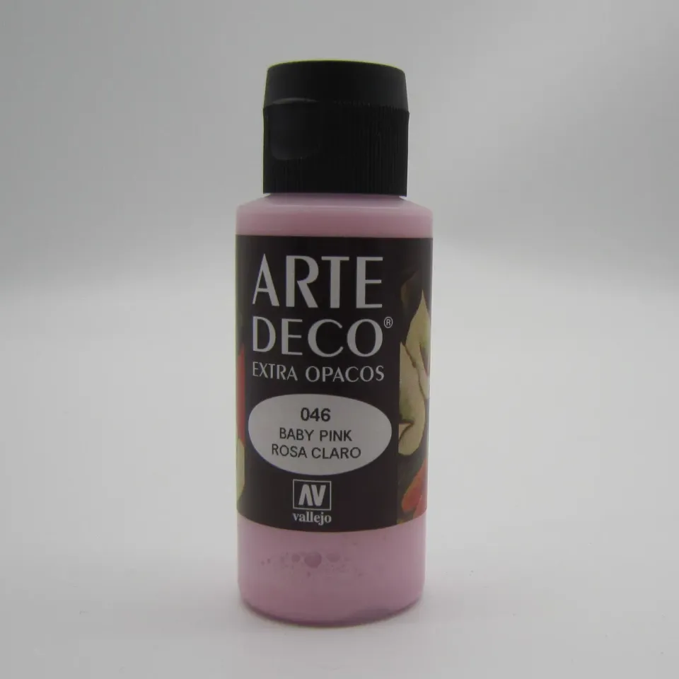 Vallejo Arte Deco 046 colore rosa baby 60 ml
