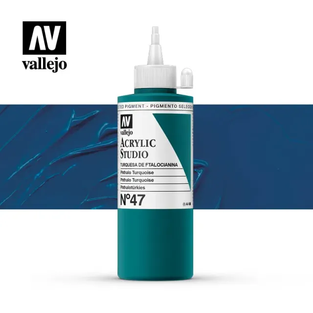 Vallejo Acrylic Studio 47 colore acrilico 200ml coprente