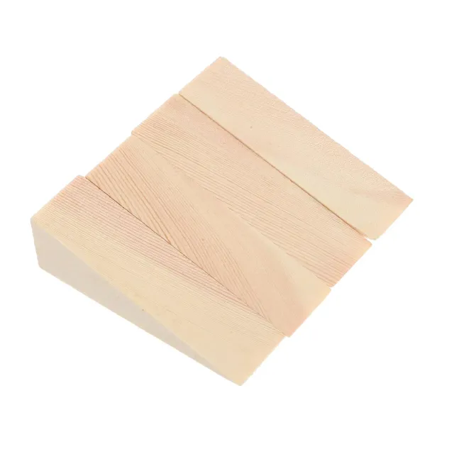 Angoily Fermaporta in legno a cuneo 4 pezzi resistenti