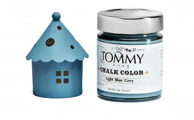Deco Foam SH140920 colore acrilico gesso 140 ml azzurro grigio