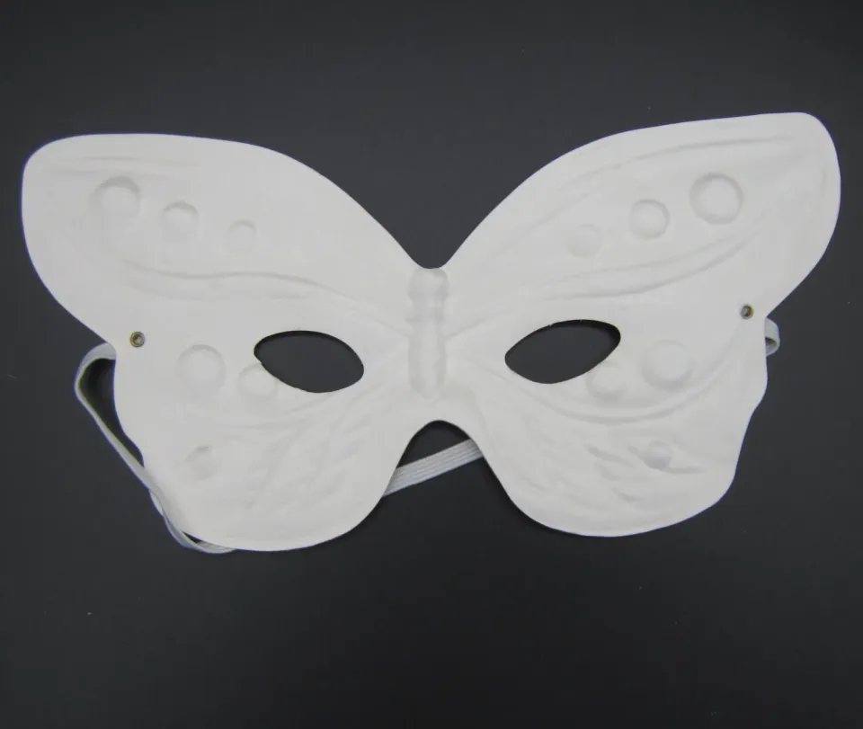 Deco Foam maschera carnevale farfalla 23 cm