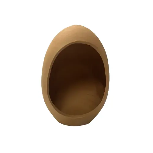 Deco Foam D-4500155 uovo ceramico 19cm con taglio