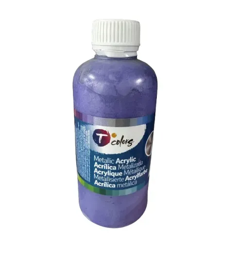 Tcolors 44642 colore metallizzato Violet 250ml effetto metallo