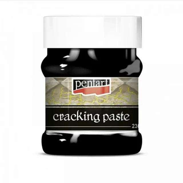 Pentart pasta craquele nera opaca 230 ml