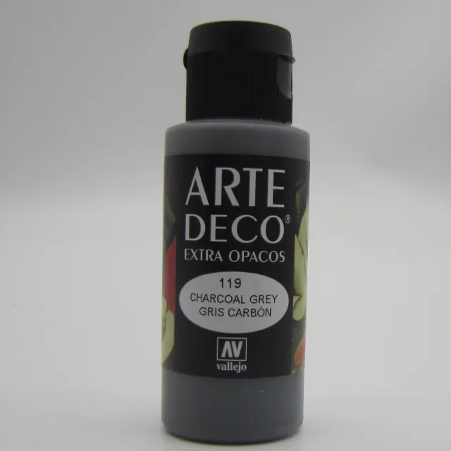 Vallejo Arte Deco 119 pittura grigia 60 ml coprente